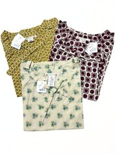 Bonpoint Girls Top Blouse Size 8Y Printed Cot...