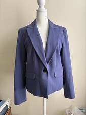 Nine West Periwinkle Women s Blazer Size 8 runs Big