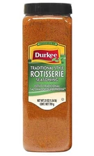 Durkee Rotisserie Seasoning Traditional Style, 25-Ounce