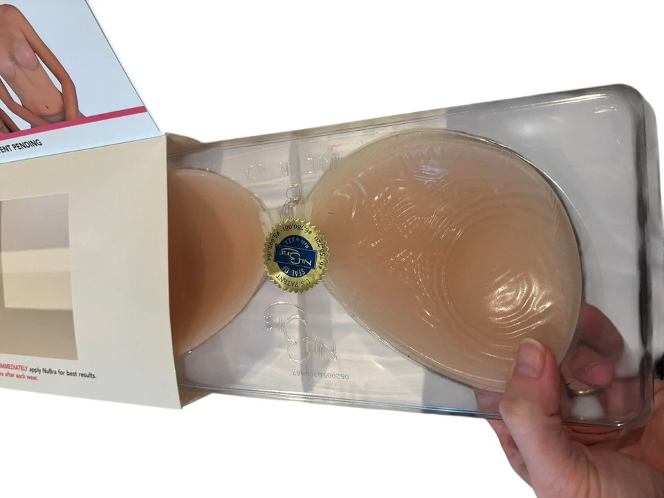 Sutiã feminino NuBra sem costura, nude, tamanho B - Imagem 4 de 4