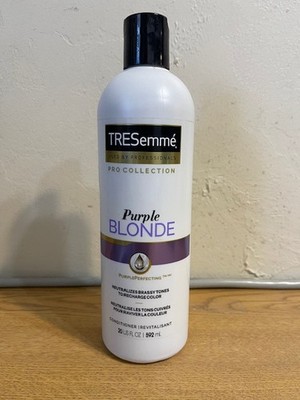BRAND NEW TRESEMME PURPLE BLONDE CONDITIONER 20 FL OZ 592 mL PRO COLLECTION