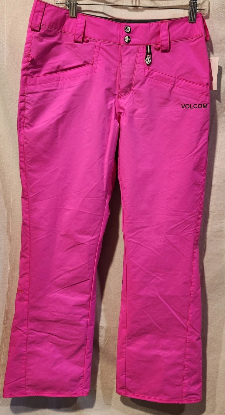 NWT VOLCOM PINK SNOWBOARD PANTS SIZE S/P