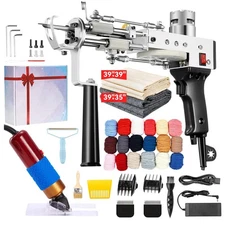 Rug Tufting Gun with Carpet Trimmer Kit - Tuft Gun with Tufting-Shears, 2 in ...