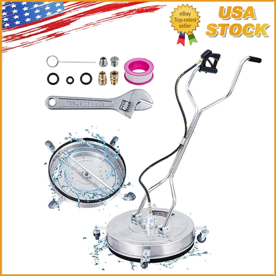 #ad #ad 24quot; Pressure Washer Surface Cleaner Power Concrete Cleaner with Handles amp; Wheels $208.87