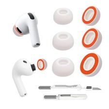 Replacement Memory Foam Ear Tips for AirPods Pro 3 2025  Cleaning Pen, Sof...