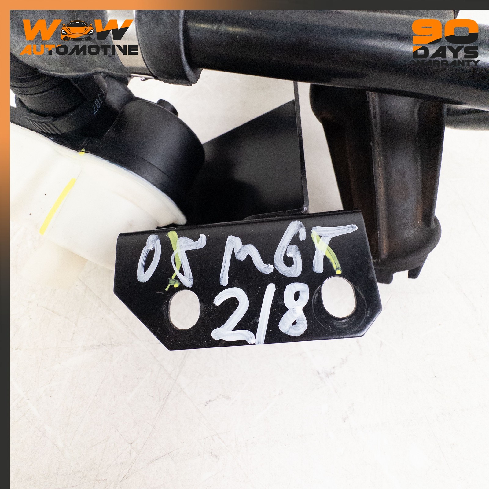 03-19 MASERATI GRANTURISMO FUEL TANK VAPOR EMISSION RESERVOIR VALVE ASSEMBLY OEM