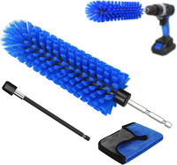 Auto FelgenbüRste FüR Akkuschrauber, Alufelgen Felgenreiniger BüRste Wheel Brush