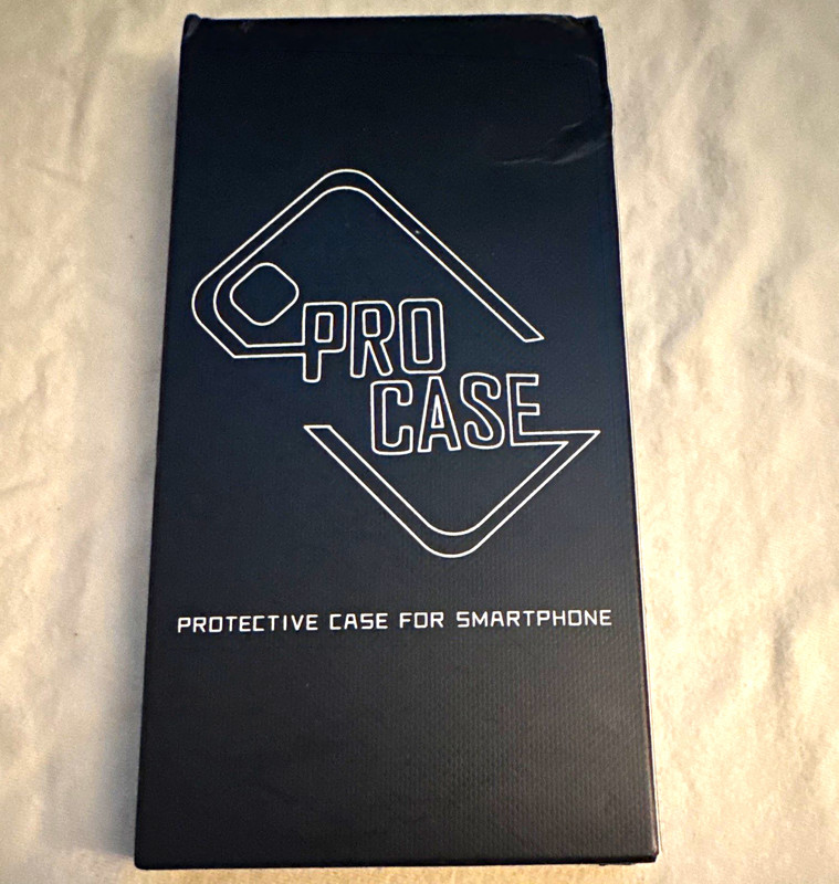 ProCase Black Protective Case for Apple iPhone 16 Plus Smartphone X004BYLE2P