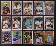 2021 Topps Archives 1991 Bazooka Shining Stars Insert Set (15) *7231