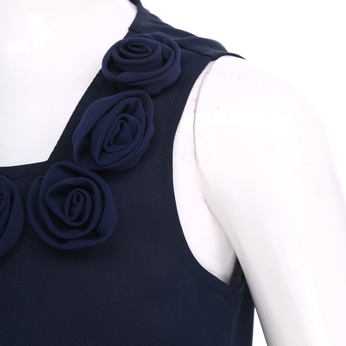 Girls Party Dressy Vest Waistcoat Outerwear Jacket Summer Camisole Crop Tank Top - Picture 13 of 75