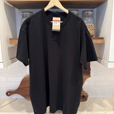 Nike Shirt Tee Mens Large Black Max 90 Loose Fit Embroidered Swoosh DO7392-010