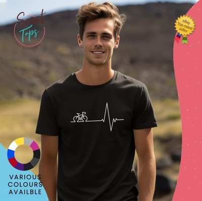 Radfahren / Radfahren Cardio Herren Kurzarm Erwachsene T-Shirt