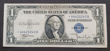 1935 C $1 Silver Certificate Blue Seal STAR NOTE very nice Light circulated *B