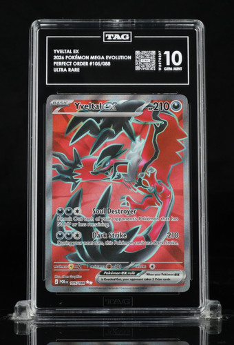 Yveltal ex graded TAG 10 for sale on eBay