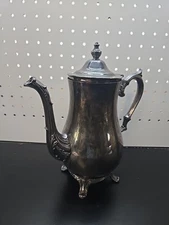 Vintage International Silver Company Teapot Coffee Pot “I.S. Co.”
