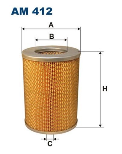 Fits FILTRON AM 412 AIR FILTER