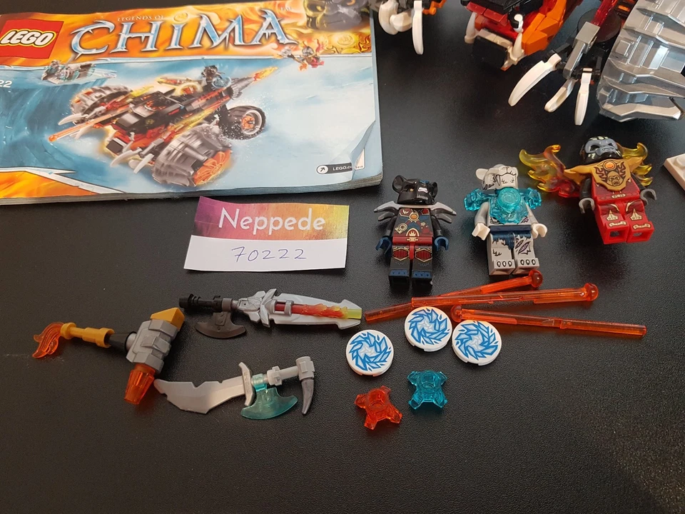 Lego 70222 Ninjago / Chima Tormak`s Shadow Blazer mit OBA , Sammlung *1* - Bild 4 von 4