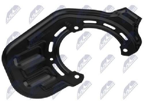 NTY Splash Shield Brake Disc HTO-PL-014 For Opel Front Axle Right