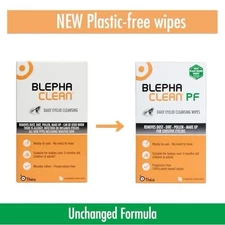 Blephaclean 60 Sterile Eyelid Wipes For Blepharitis Freepost  3 Pack
