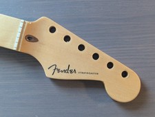 2021 Fender American Deluxe Stratocaster Maple Electric Guitar Neck Parts