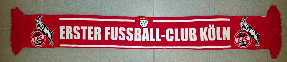 1. FC Köln Schal / ERSTER FUSSBALL - CLUB KÖLN / - Bild 2 von 2