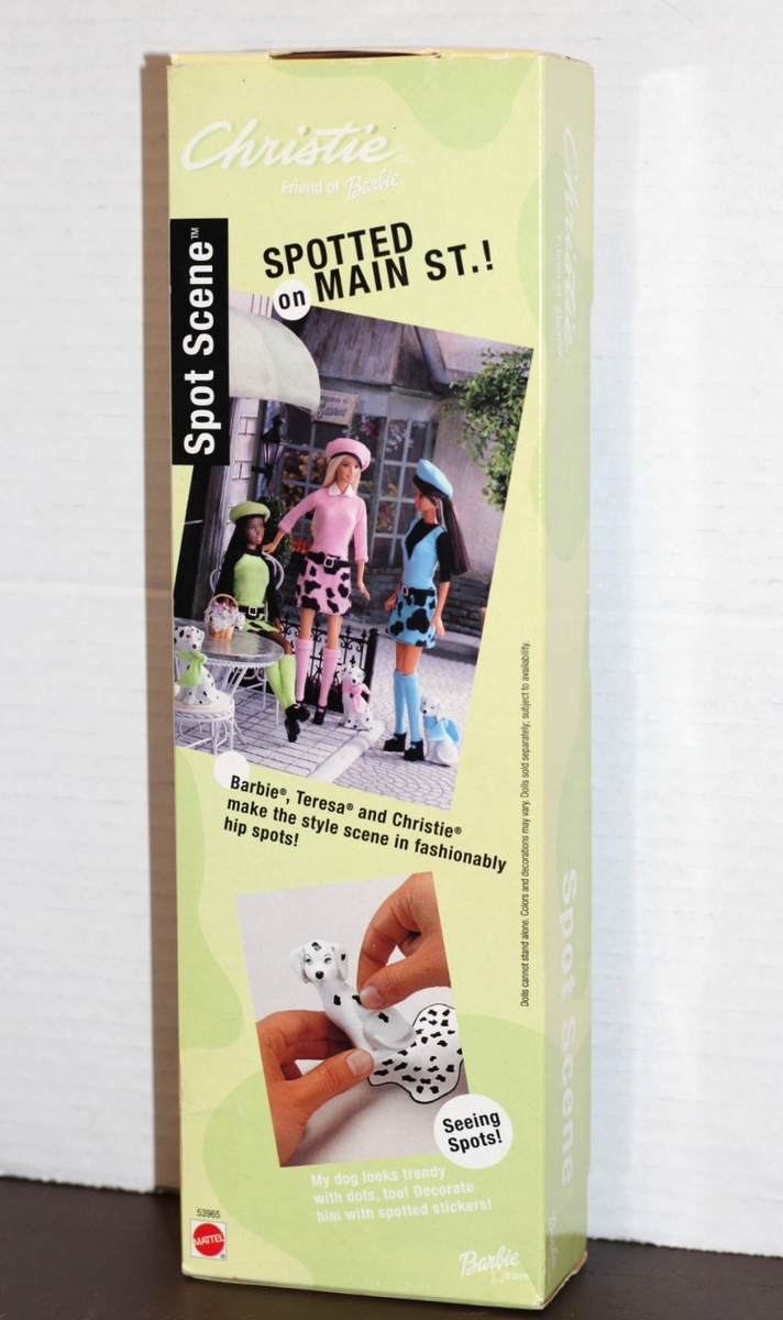 その他 BARBIE SPOT SCENE AFRICAN AMERICAN CHRISTIE DOLL (2001) BARBIE DOLL CHRISTIE AA SPOT SCENE MATTEL 53965 NRFB 2001 | eBay