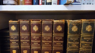 洋書 History of Freemasonry by Mackey (7 vol) The History of