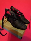 NEW Life Stride Black Rattan Espadrille Wedge Heel Sandal Ankle Strap Size 9 — photo 3