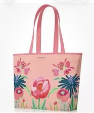 Clinique Floral Shoulder Tote 16 X 12 - New