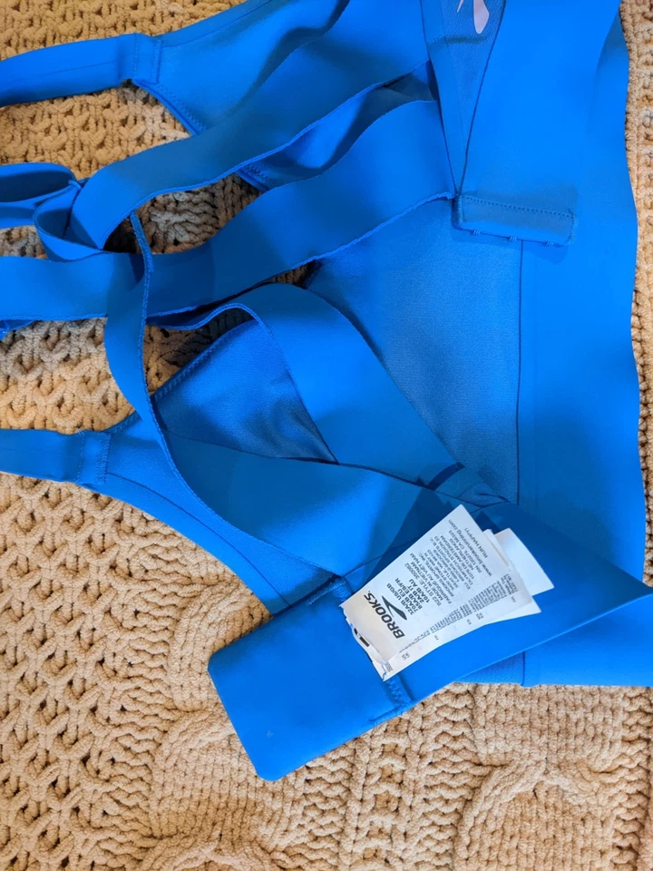 Sujetador Brooks Drive Interlace 32AB azul Foto 4 de 4