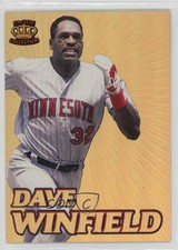 1995 Pacific Crown Collection Gold Prisms Dave Winfield #7 HOF 05k6