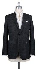 Luigi Borrelli Charcoal Gray Sportcoat - 40/50 - LBSPT205231 