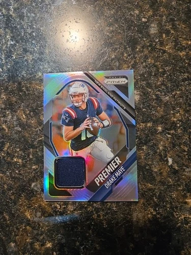 2025 Prizm Premier Drake Maye Jersey Card