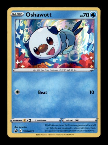 OSHAWOTT SWSH222 - HOLO P - SWORD & SHIELD PROMO - NM/M