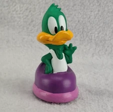 Plucky Duck 3.5" Burger King Europe Pull Back Figure Tiny Toon Adventures 1994