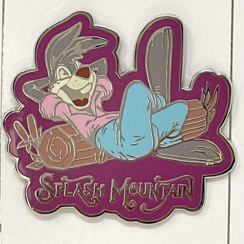 Disney Parks Splash Mountain Attraction Brer Rabbit Pin NEW - Picture 2 of 3