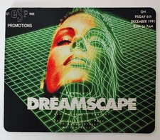 Dreamscape 1 flyer club rave flyer  mousepad Mouse mat mouse pad 5mm