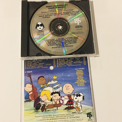 Happy Anniversary Charlie Brown CD 1989 GRP Records  - Bild 2 von 3