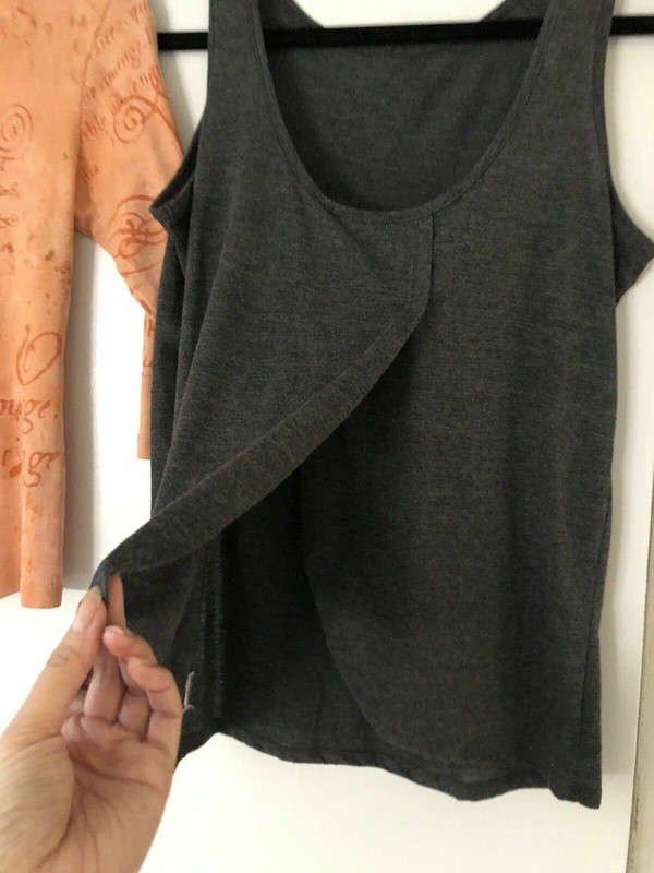 Split Open Back Top