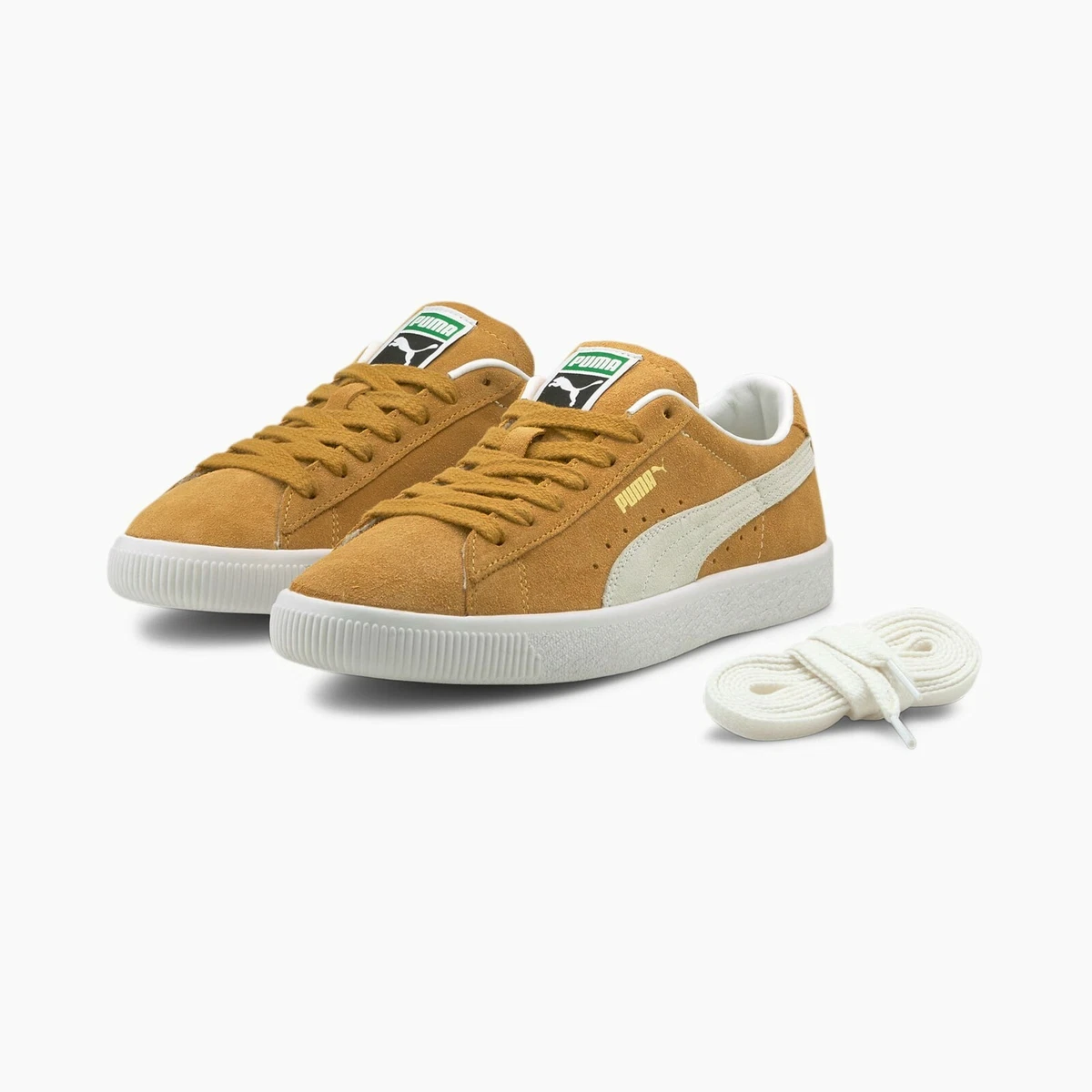 Puma suede jaune moutarde sale
