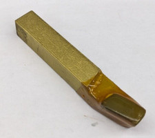 BL-6 Carbide Tipped Brazed Lathe Tool Bit GOLD RH 3/8" Square 2.5" Long
