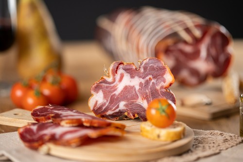 Moretti® Capocollo Coppa Stagionata Salume Artigianale Calabrese 800g+ - Foto 8 di 27