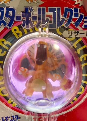 TOMY Monster Ball Collection 1995 Charizard Pokemon 1st Edition Japanese Sealed - Picture 3 of 3