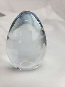 Great signed art glass paperweight, signed