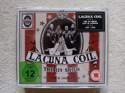 2 CD+DVD LACUNA COIL "The 119 Show - Live In London" CENTURY MEDIA 19075892022 ° - Photo 1/3