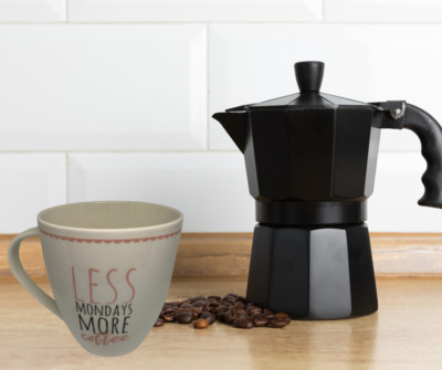 Less Monday More Coffee Mug