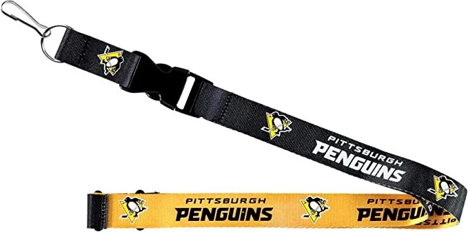 NHL Cordón Reversible Dos Tonos con Llavero Desmontable Foto 2 de 2