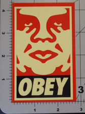 SHEPARD FAIREY Obey Giant Sticker 2.75X4.25