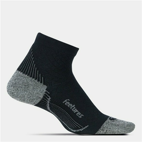 3 Pairs Feetures Plantar Fasciitis Relief Ultra Light Quarter Runing Socks, S - Picture 2 of 5