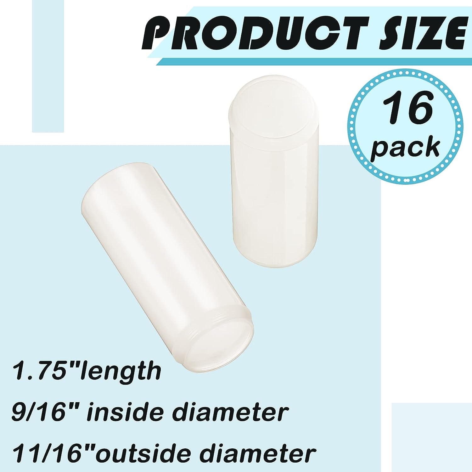 Frienda 16 Pcs Trailer Leaf Spring Bushings Nylon Bushings Trailer